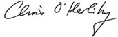 Chris O’Herlihy signature